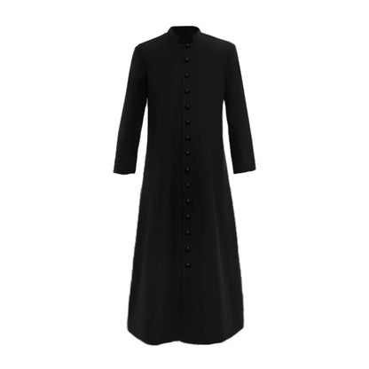 Legend Clergy Robe Cassock with Cincture Medieval Clergyman Vestments Costume - alternate view 6