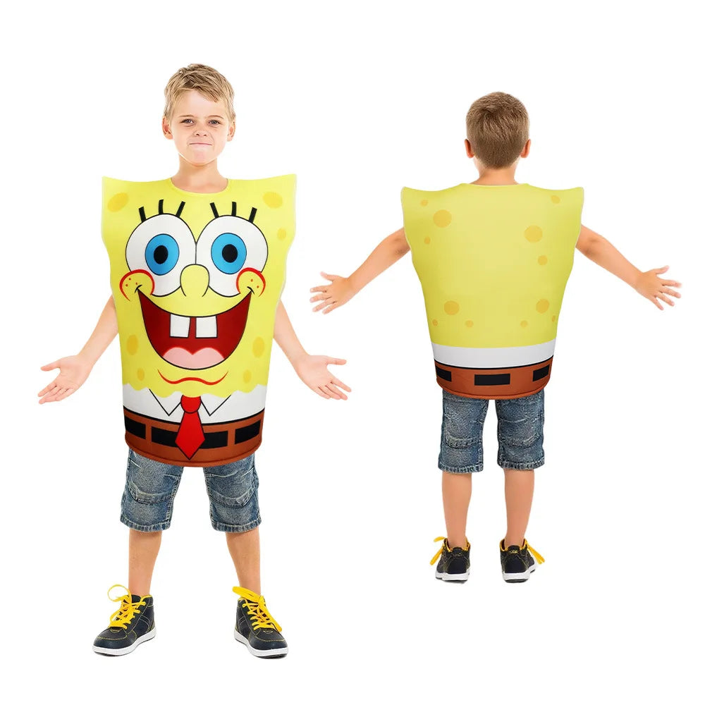 Squarepants Cosplay Costume Sponge Patrickstar Jumpsuit For Women's - view 5