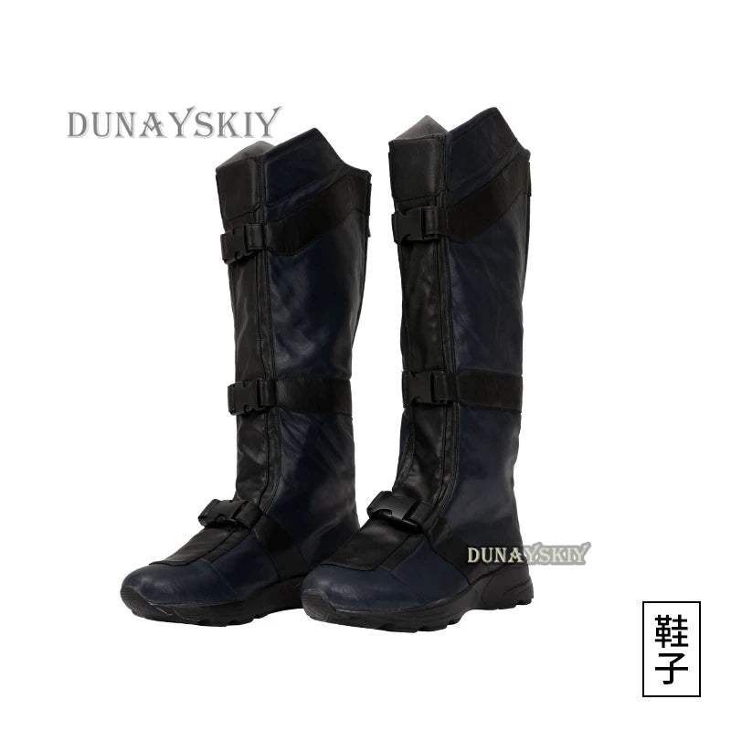 New Deaddpool Wolverine Cosplay Costume Superhero Cosplay Zentai Full Set With Bosysuit Shoes Handmade - product image 9