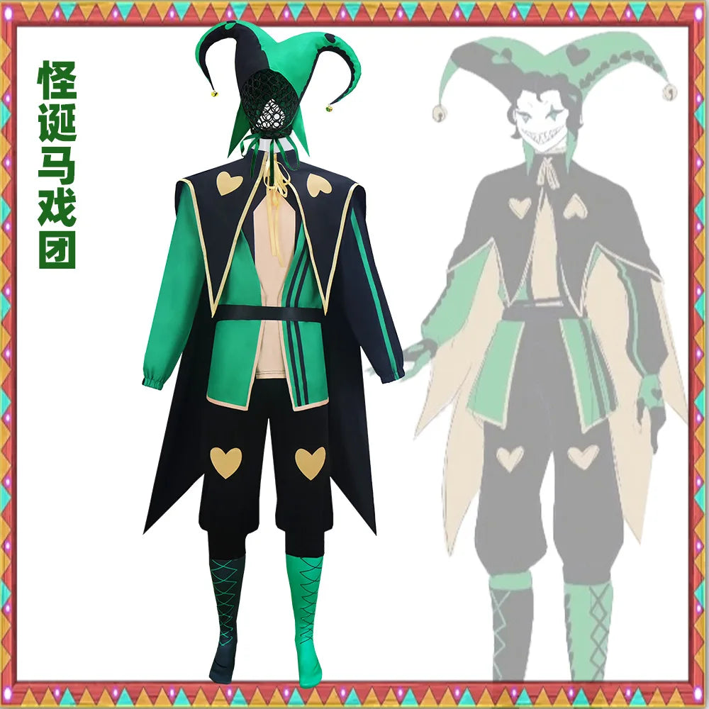 Anime Freak Circus Cos Costume Circus Clown Role Game Uniform Anime - product image 2