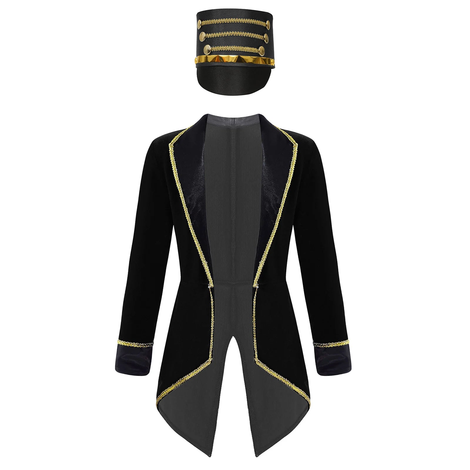 Boys Girls Circus Ringmaster Tailcoat Canivals Lion Tamer Halloween - product image 8