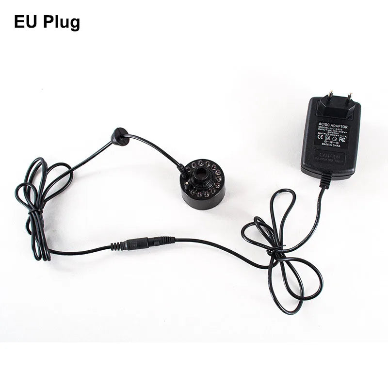 12-LED RGB Halloween Mist Maker Fogger