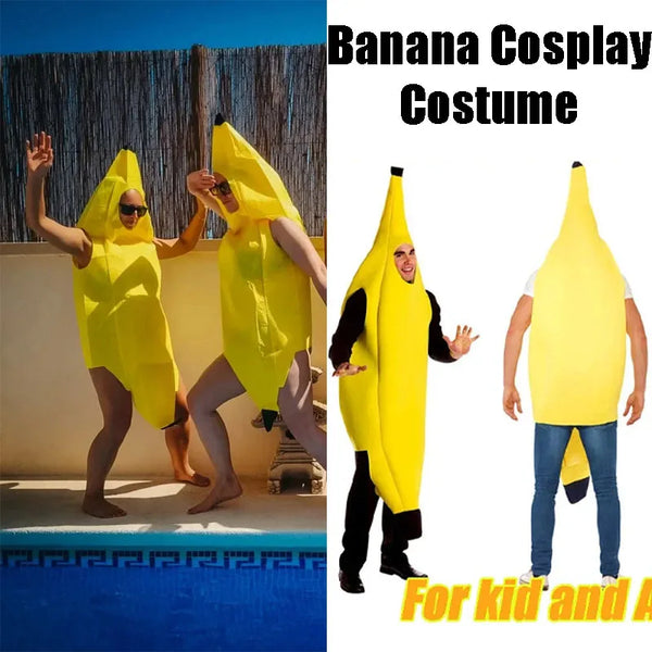 Kids' Banana Funny Fruit Wear Comedy Costume