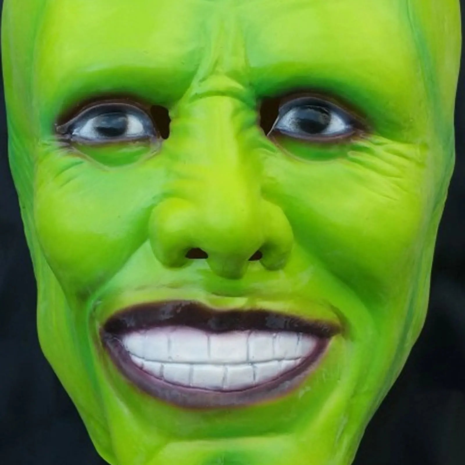 The Mask Jim Carrey Green Face Halloween Mask - product image 6