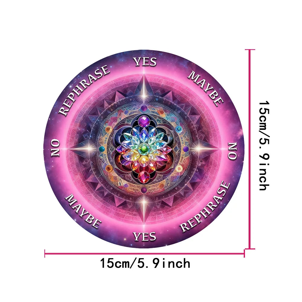 Crystal & Star Astrology Pendulum Divination Mat