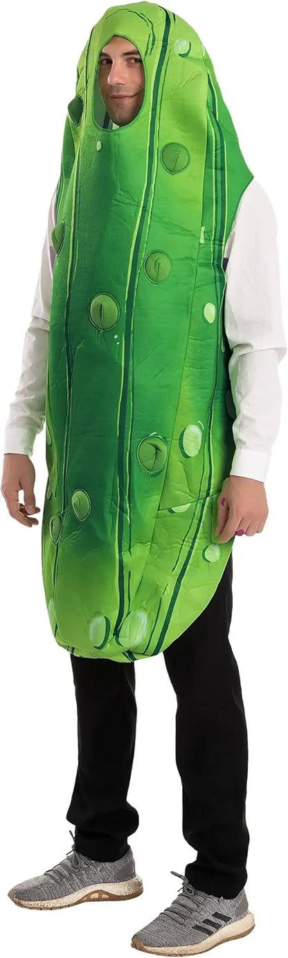 Men's Cucumber Fruit Clothing Sets Cucumber Green Top Costume - alternate view 6