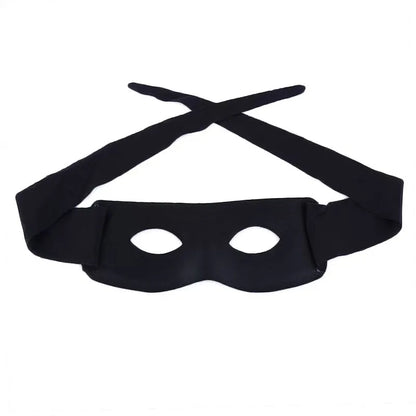 Halloween Half Mask Bandit Ninja Lone Ranger Costume Black Eye Mask Exquisite Halloween - View 5