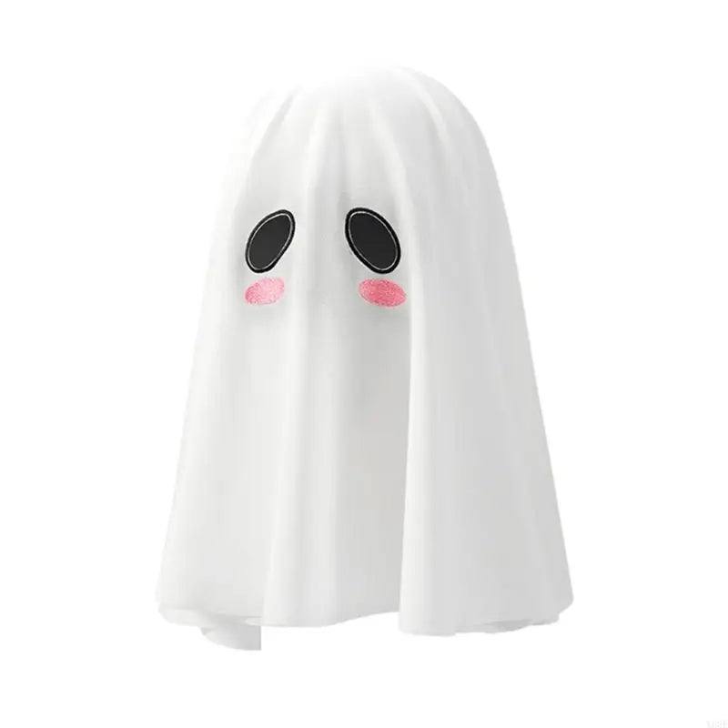 Ghostly Hooded Halloween Costume Accessory with 42cm Flowing Design and Breathable - View 7