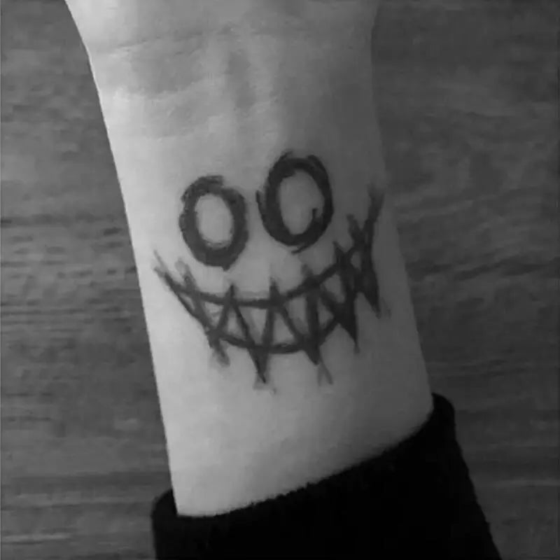 Clown Tattoo Template DIY Body Painting Template Family Tattoos and Costume and - View 5
