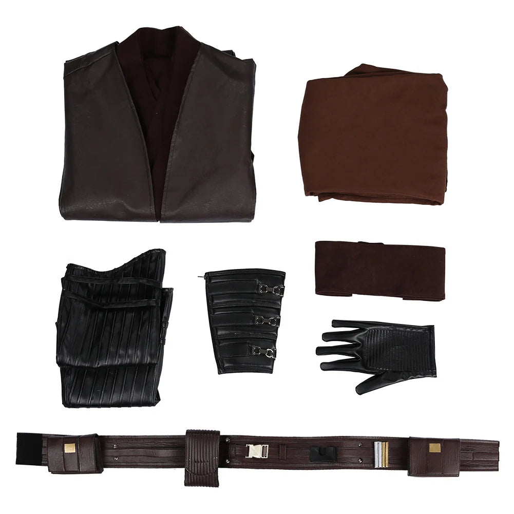 Anakin Costume Jedi Knight Costume Movie Space Battle Disguise Cosplay Outfits Halloween - Costume / XL