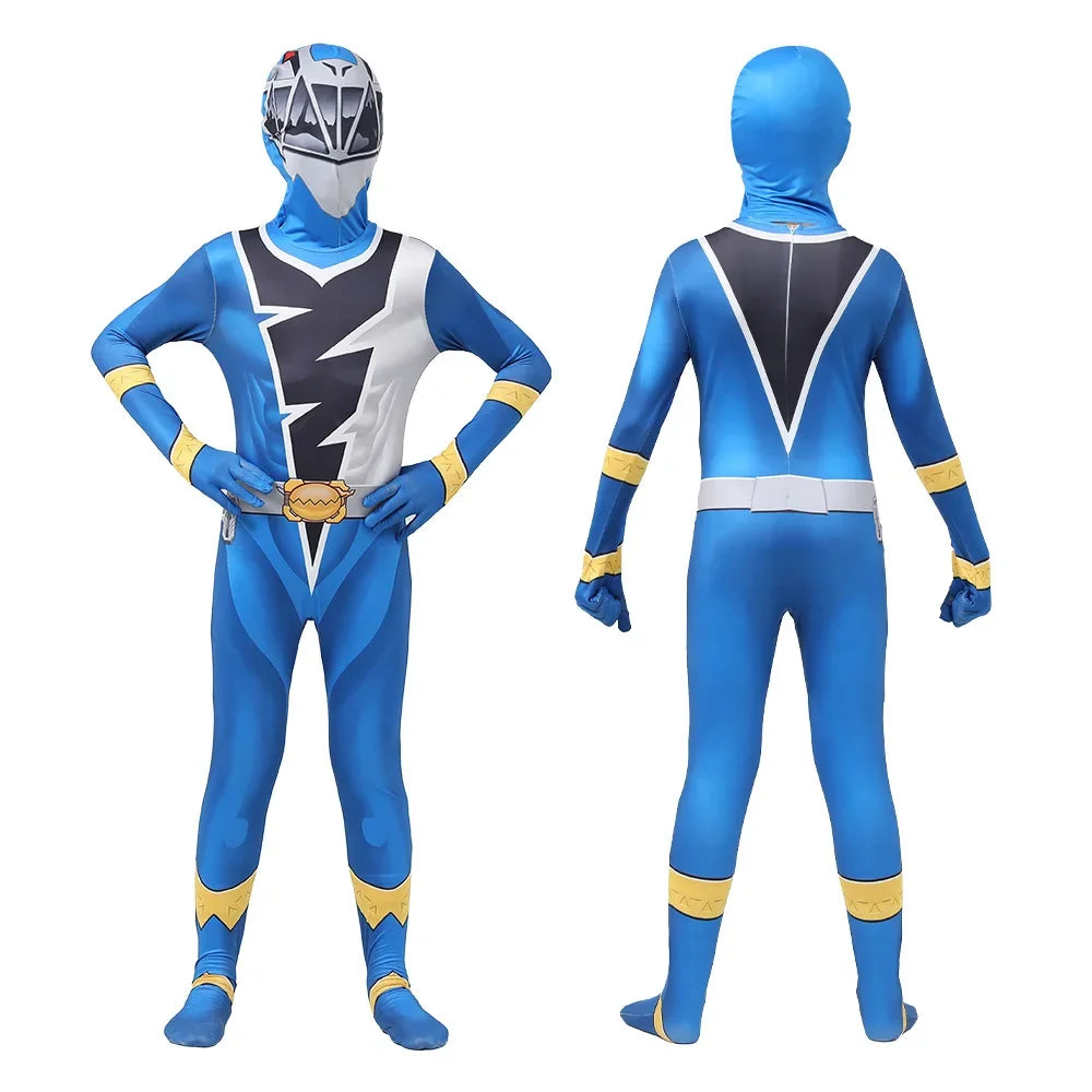 Adult Kids Morpher Superhero Samurai Sentai Shinkenger Rangers Costume Halloween Costume - A8 / 100