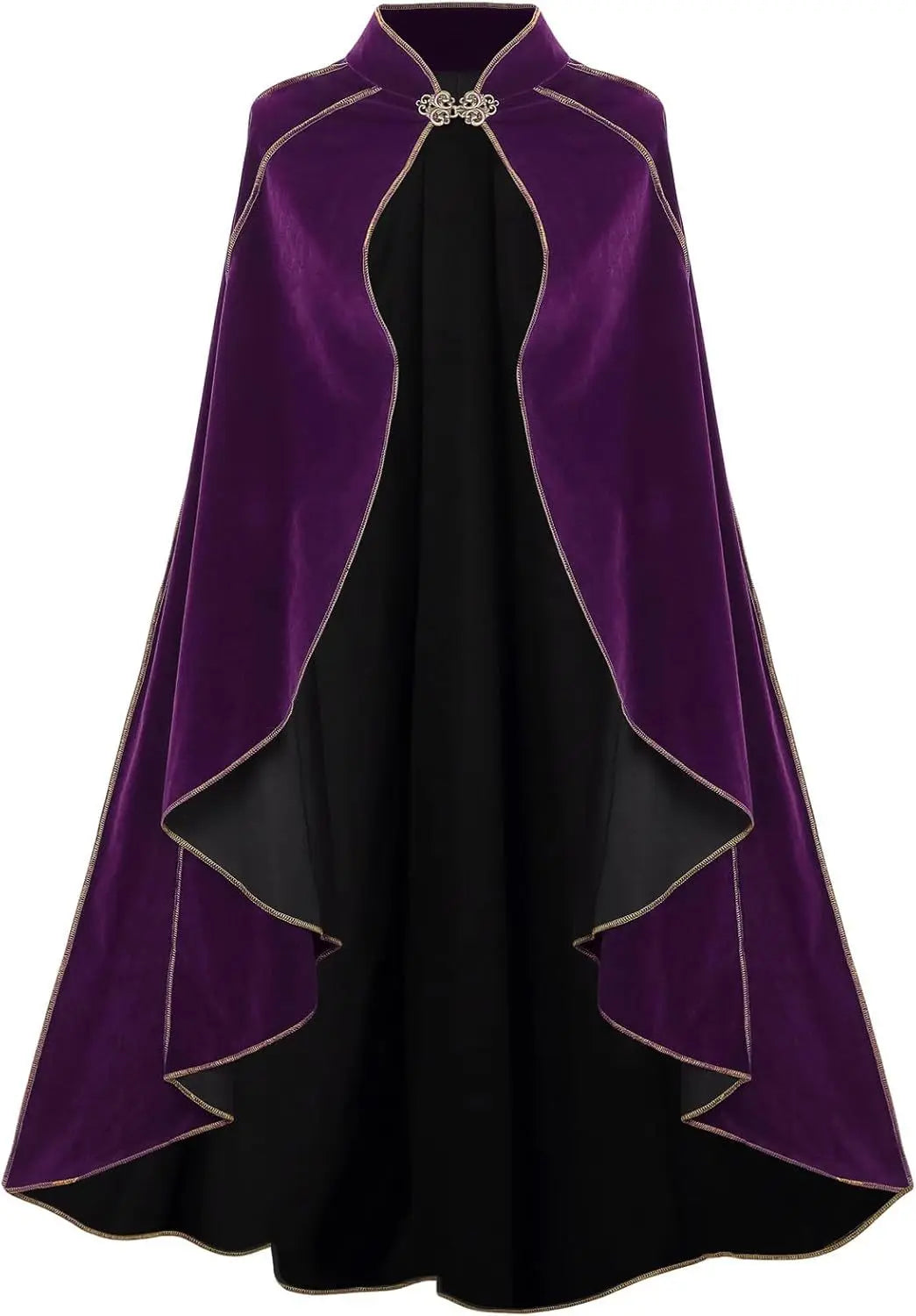 Men Halloween Cloak Costume Cape Medieval Shawl Vampire Pirate Robe Old Ranger Costume - View 9