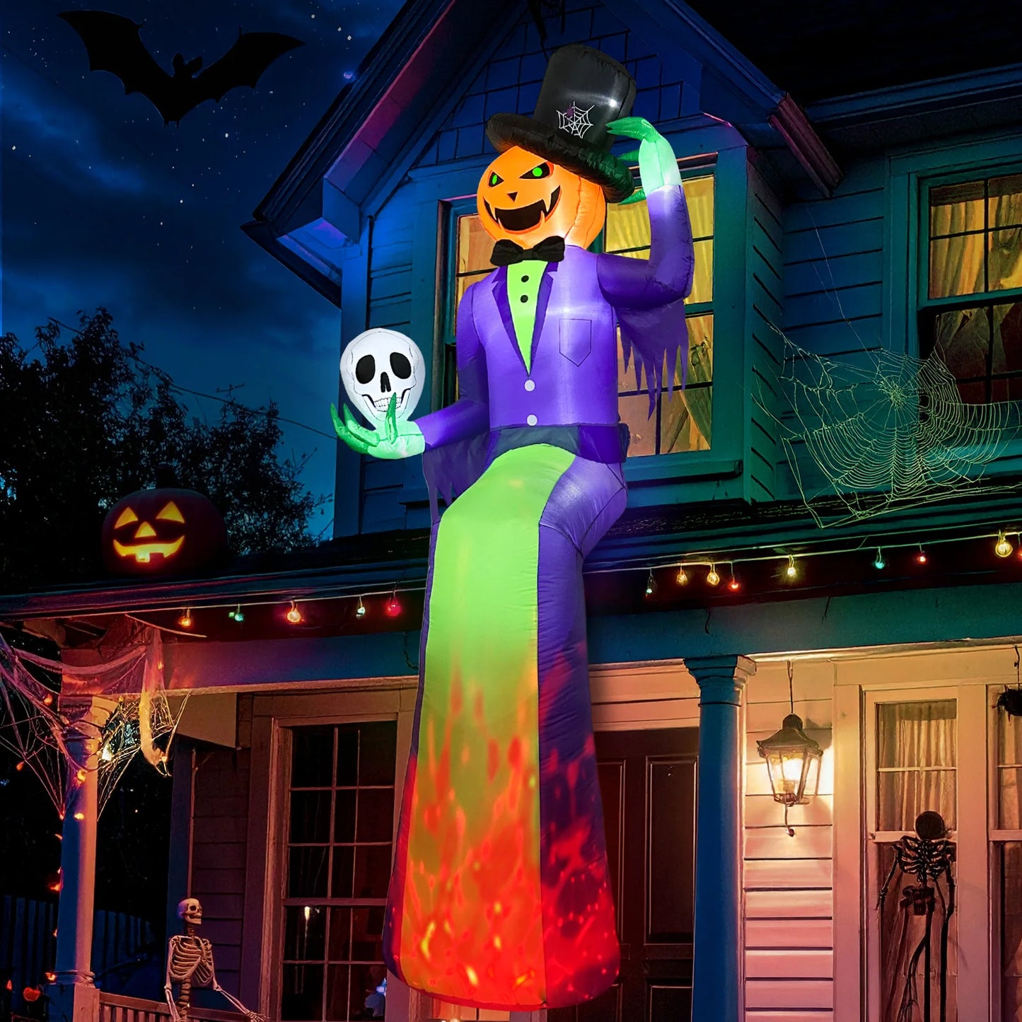 10 Ft Pumpkin Halloween Inflatable