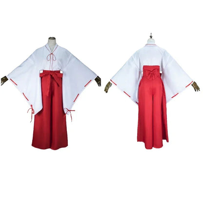 Women's Anime Character Kikyo Inuyashaes Hag Funny Costume - alternate view 3