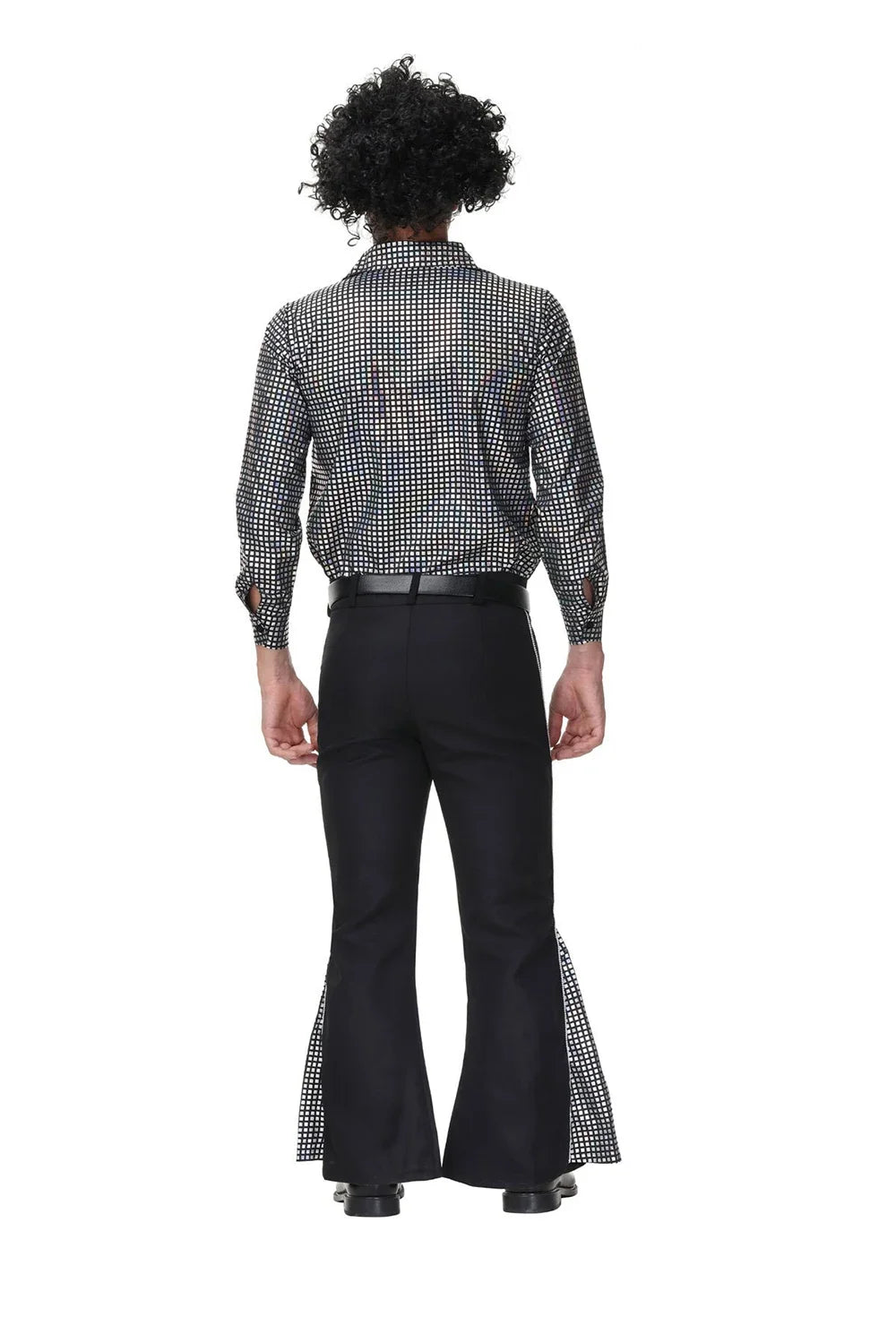 Festival Music Hippie Costumes Set 70s 80s Cosplay Costume Suit Men Fancy Disguise Vintage Rock Disco Club Set - product image 5