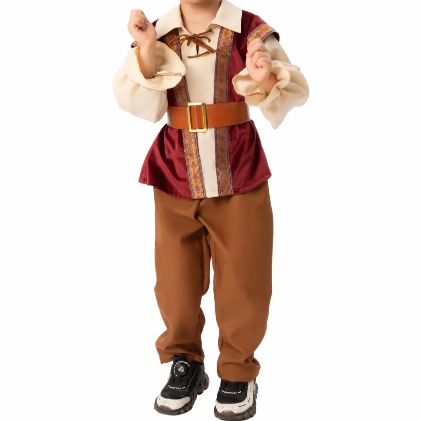 Kids' Witch Bat Capes Pleated Hats Costume - alternate view 3