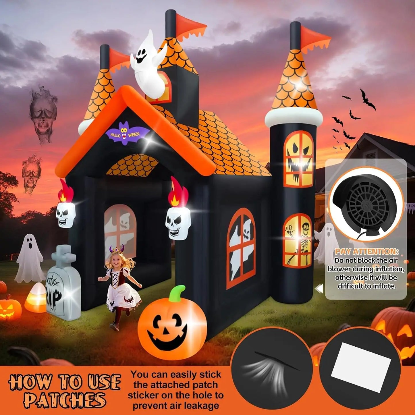 12 Ft Halloween Inflatable - product image 5