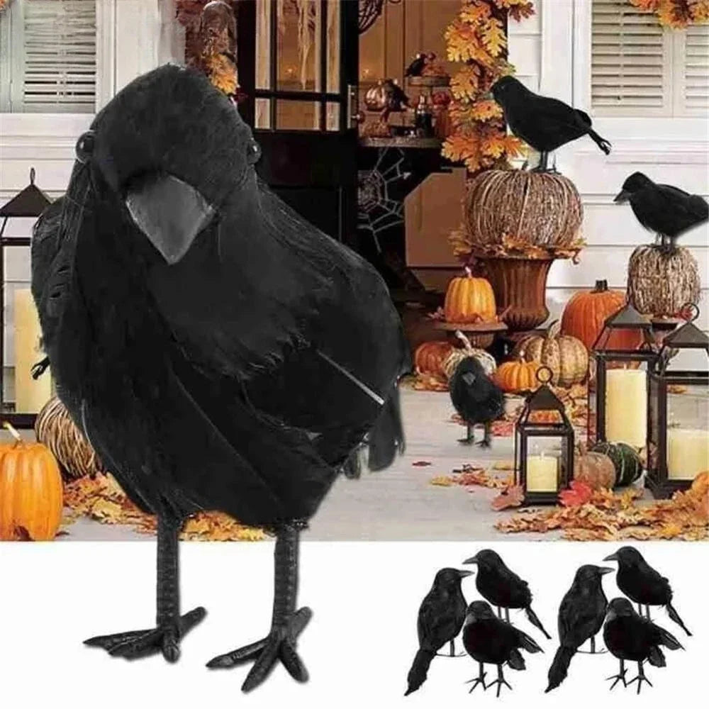 Decoracion Simulation Black Crow Raven Halloween Costume - product image 2