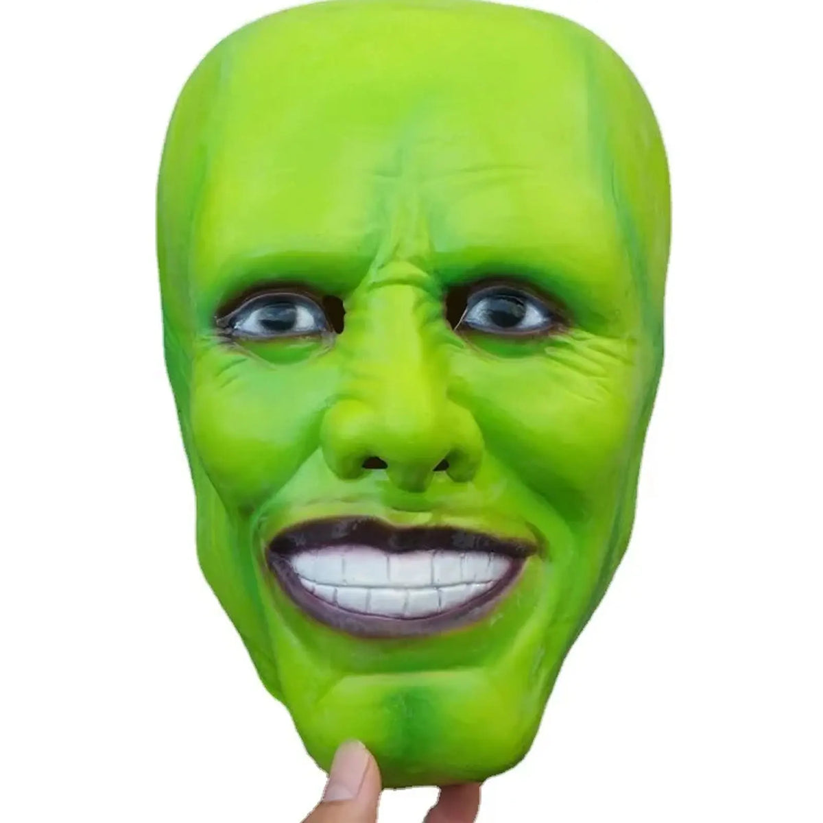 The Mask Jim Carrey Green Face Halloween Mask