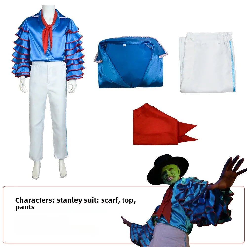 The Mask-Inspired Adult Yellow Suit Costume – Jim Carrey Movie Look