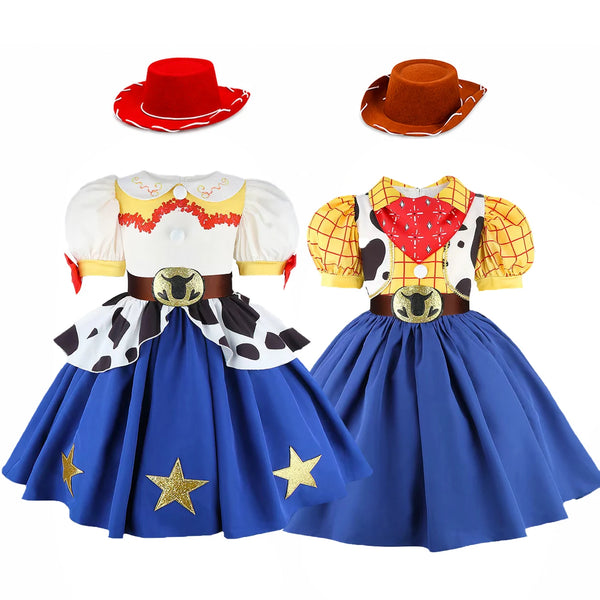 Kids' Girls Dress Up Princess Dresses Complete Set Costume