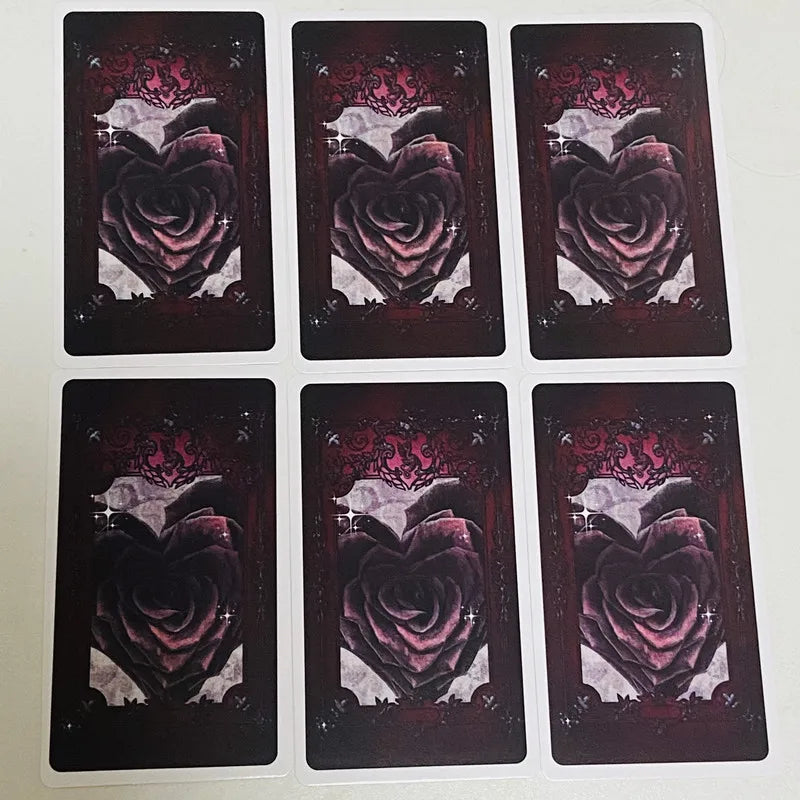 Mystic Black Rose Oracle Deck – 78 Cards