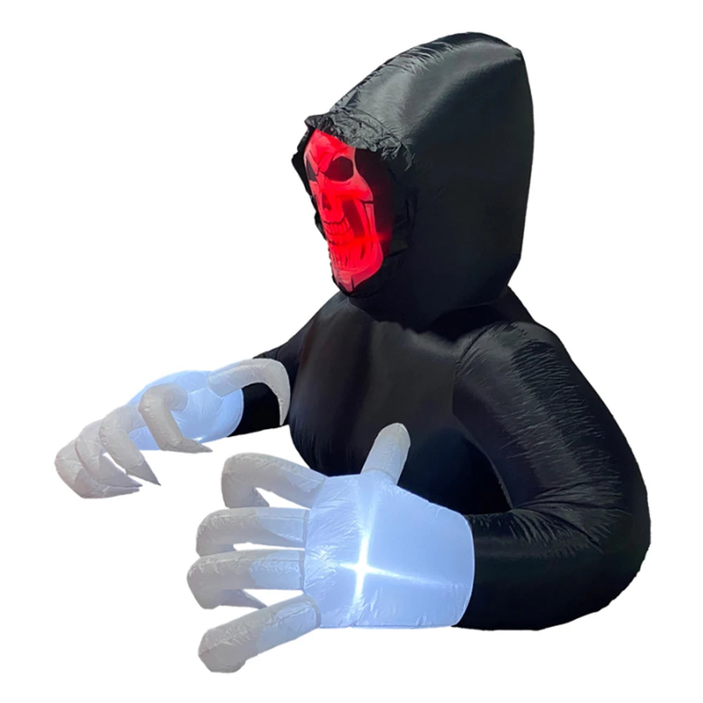 Grim Reaper Light-Up Halloween Inflatable - product image 4