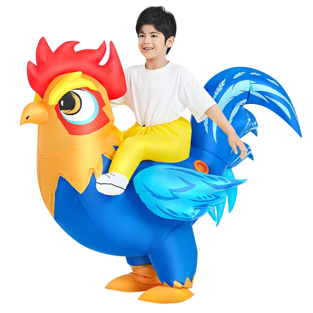 Kids Child Dinosaur Unicorn Inflatable Costume Cute Funny Clothing For Boys Girls Halloween Christmas - product image 11