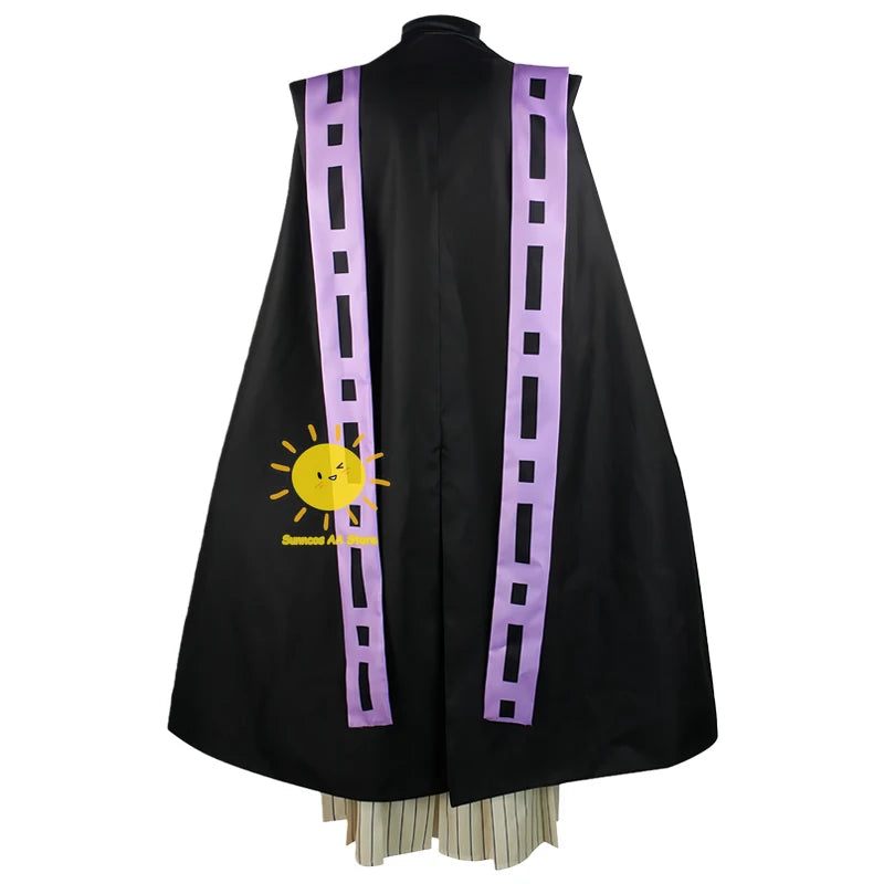 Anime Douma Costume Demon Costume Slayer Tops Cloak Pants Headdress Fan Douma Suti Wig - Style A / M