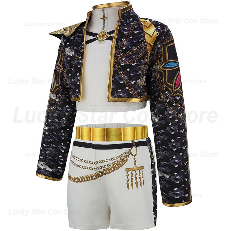 Halloween Costume Hunter Costume Group Suit Stage Catwalk Costumes - B / 130