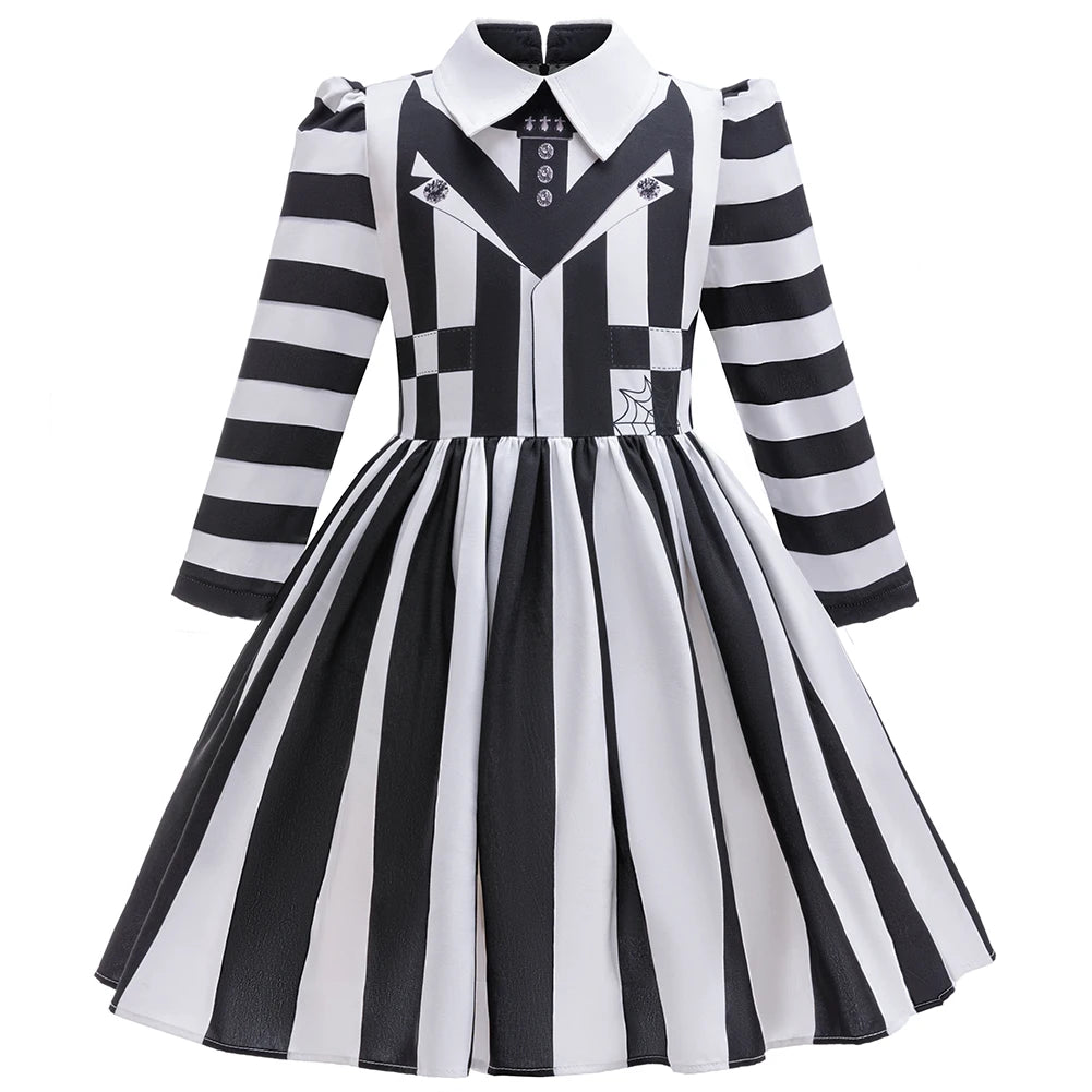 Kids' Black and White Striped Headband Movie Dress-Up Costume - alternate view 7