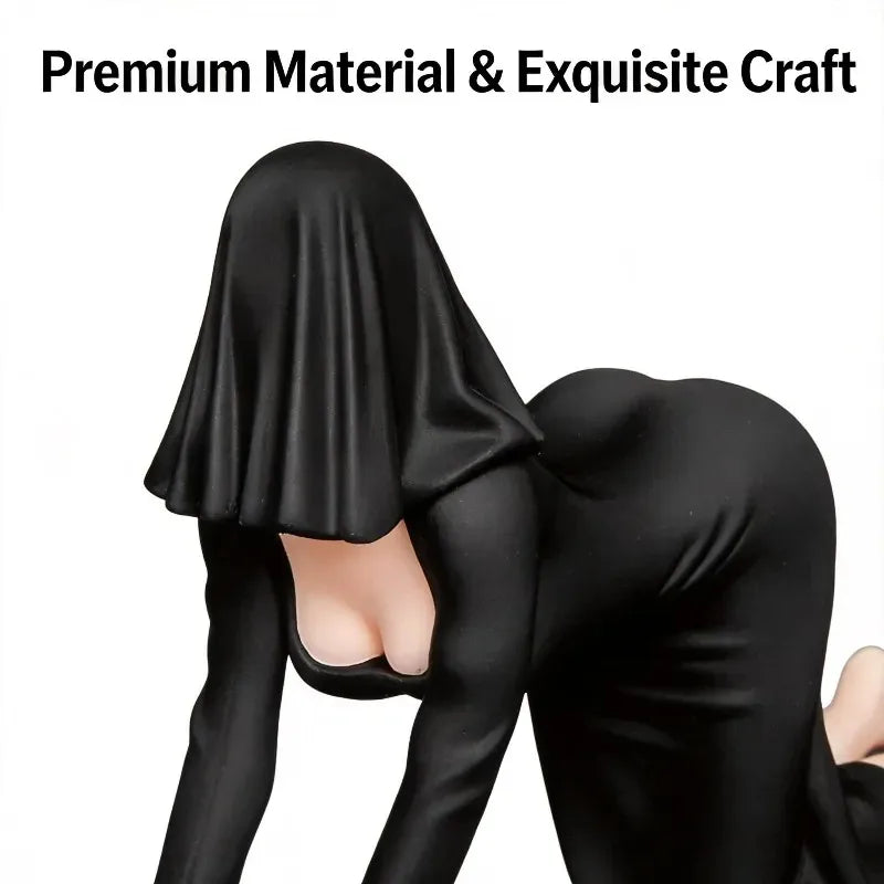 Mystic Halloween Gothic Robe Figurine Car Desk Bookshelf Spooky Art Decor - product image 5