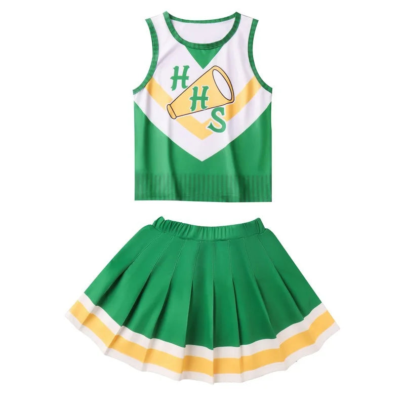 Kids' Chrissy Cunningham-Inspired Cheerleader Costume – Hawkins High Dress