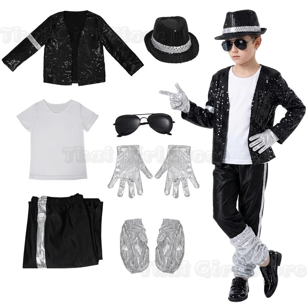 Halloween Costume for Show Performance Party Michael Jackson Celebrity