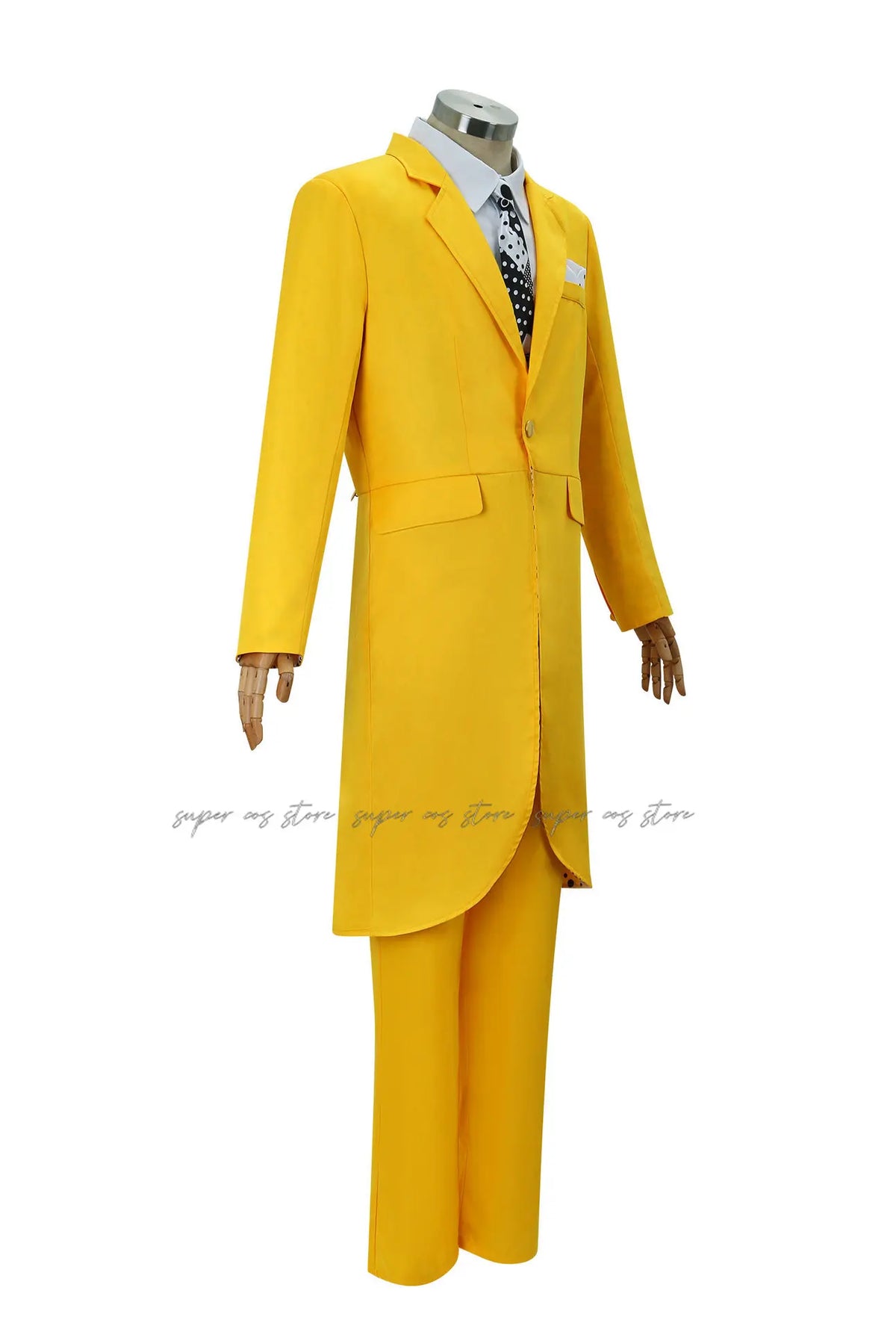 The Mask-Inspired Adult Yellow Suit Costume – Jim Carrey Movie Look