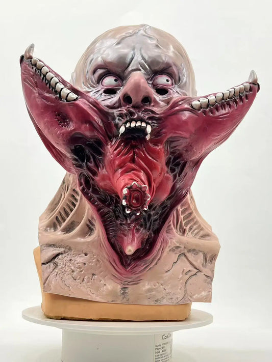 Horror Demon Monster Full Head Mask for Halloween Costume Decorations Props - China Mainland