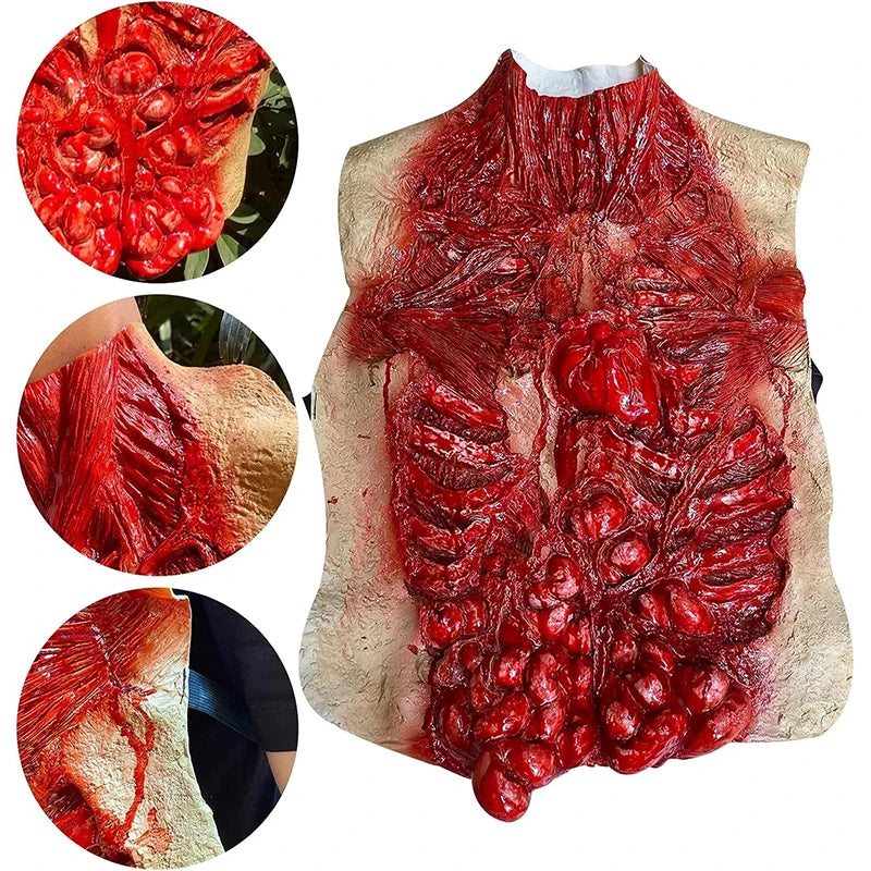 Bloody Zombie Torso Prop or Horror Mask – Halloween