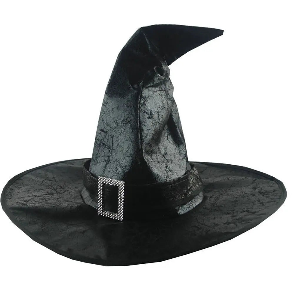 Witch Props Wizard PU Leather Hat - alternate view 6