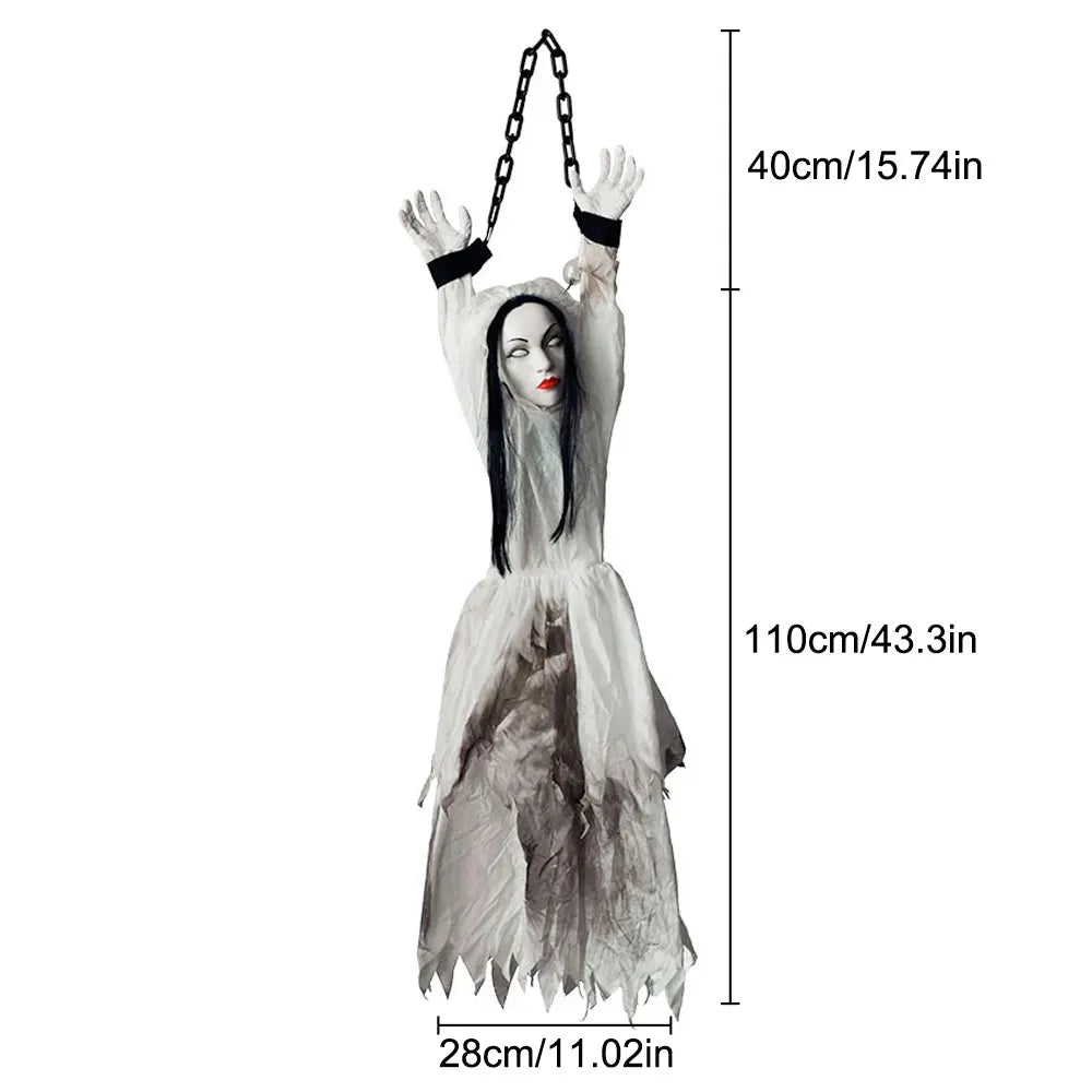 Electricity Meter Halloween decoration Halloween Hanging Decoration with Light-Up Eyes for Outdoor Yard - product image 18