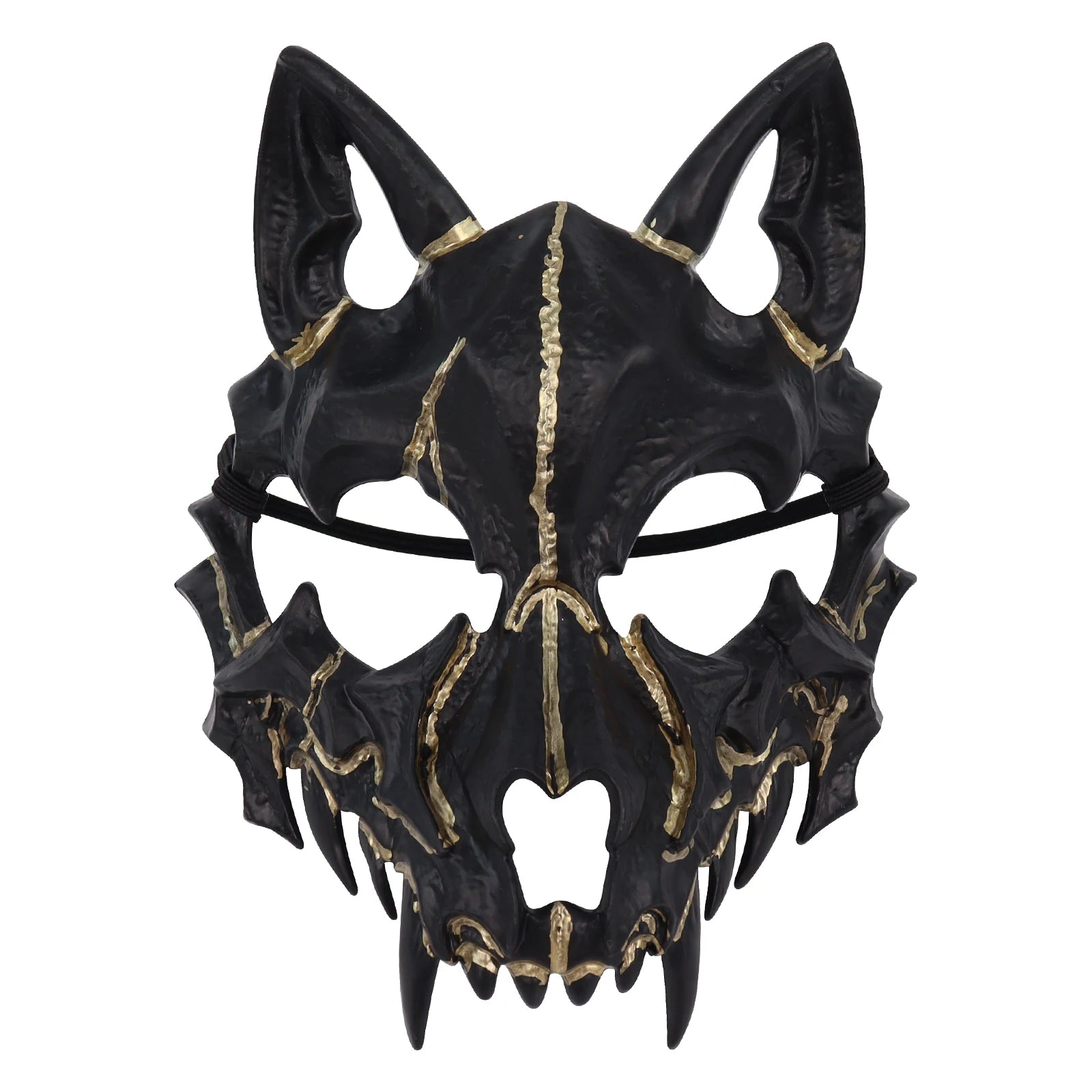 Scary Animal Half Face Mask Costume Accessory for Halloween - View 8