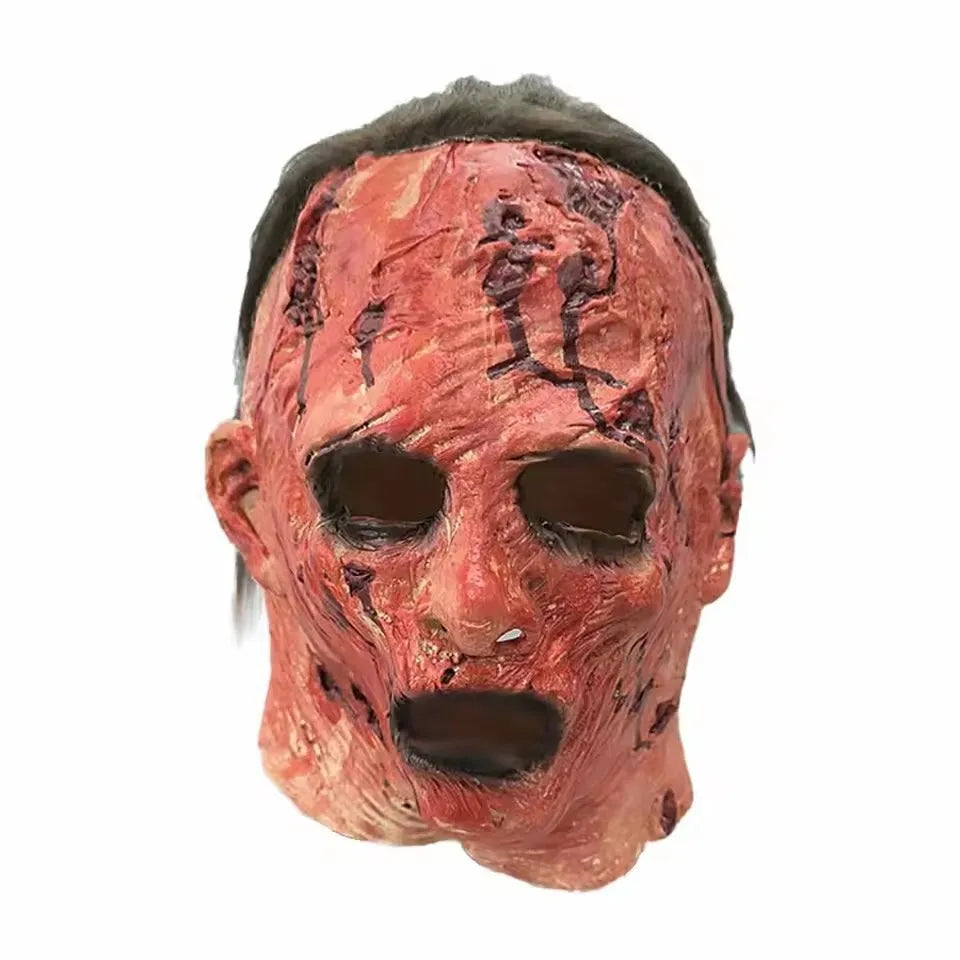 Women's Tops Halloween Silicone Mask Scary Clown Masks Scary Headgear Head Mask Mascaras - View 6