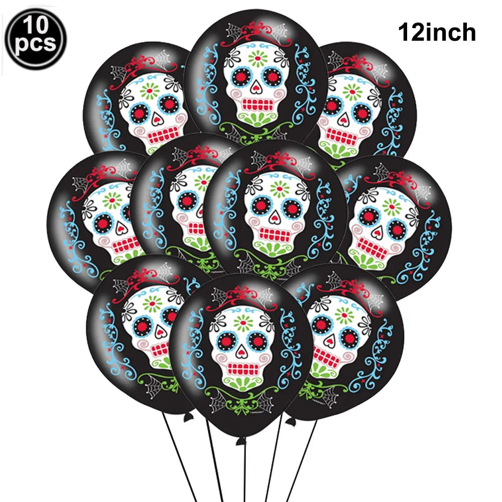 Day of the Dead Skull Party Tableware Set - product image 11