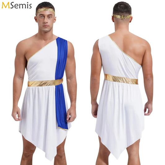 Men's Medieval Roman Greek Knight Warrior Ancient Costume
