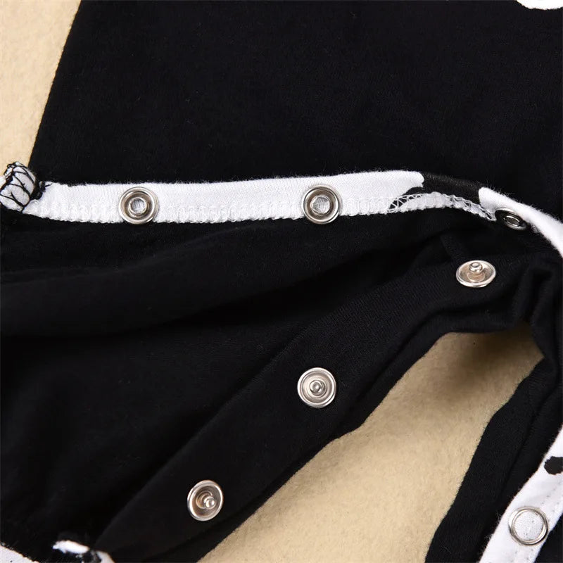 Newborn Infant Baby Girl Boy Clothes Baby Romper Long-Sleeve Hoodies Cotton