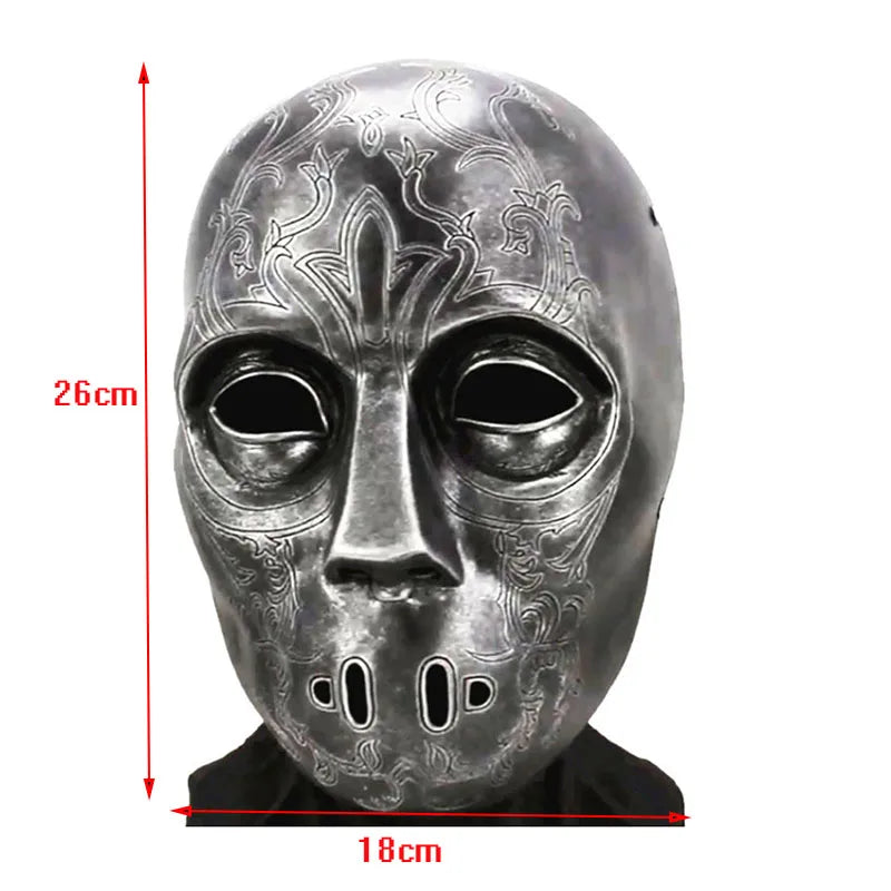 Halloween Death Eater Resin Mask Malfoy Costume Masks Costume Halloween Home Decoration - style 10 / China Mainland