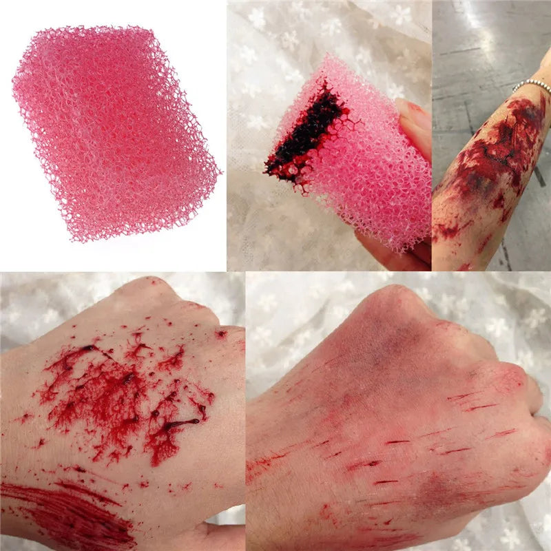 12/20 Colors Face Body Painting Fake Blood ,Halloween Professional Special Effects Makeup Kit with Wound - product image 5