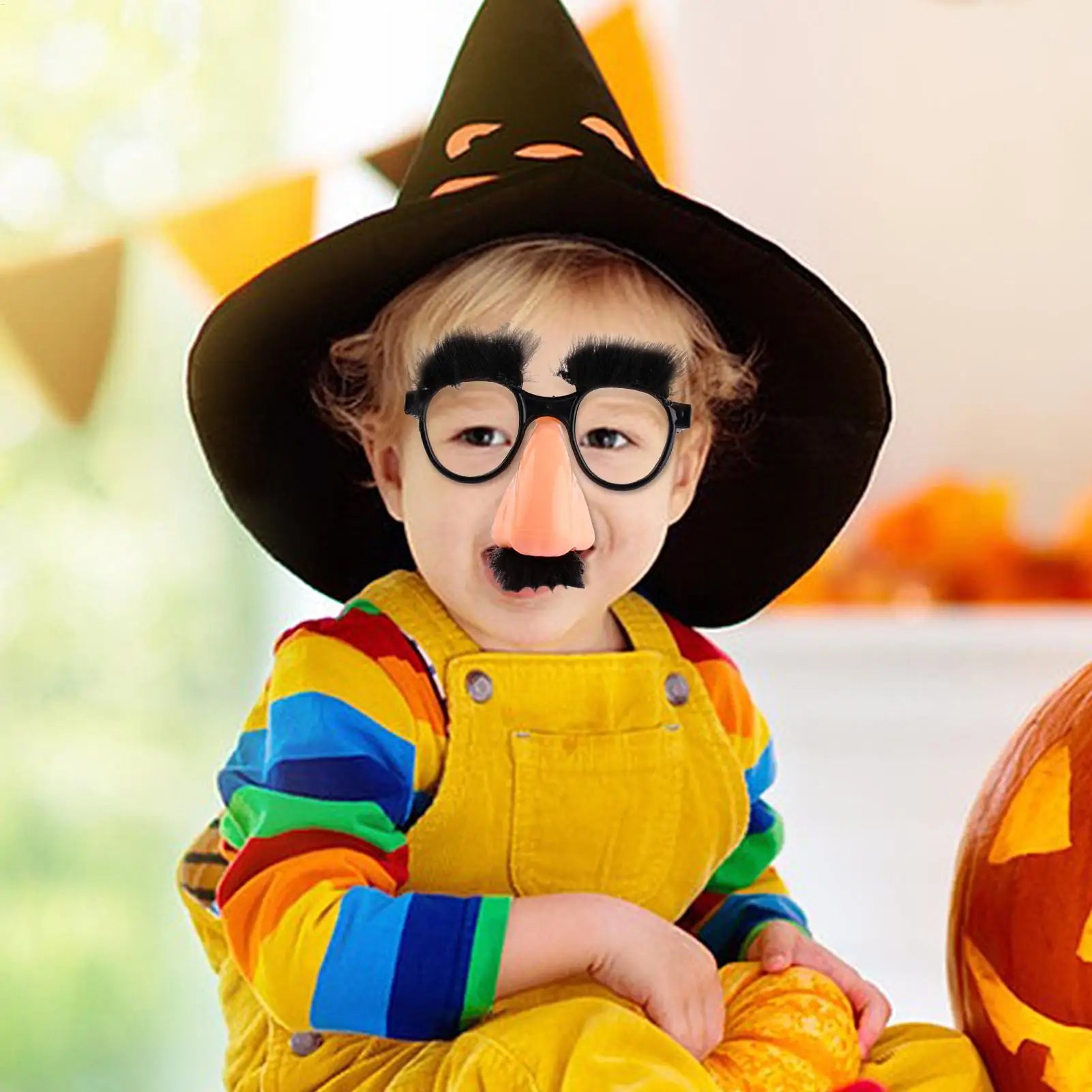 Black Glasses With Eyelash & Nose & Beard Halloween Party Decoration Glasses - product image 4