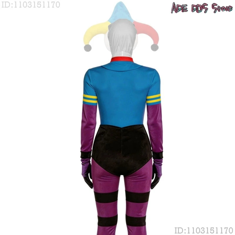 The Costume Prototype Costume Hat Horror Game Cosplay Jumpsuit 110-190 Scary Evil - Costume / 160