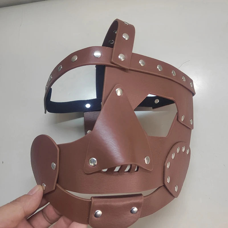 Men's Devil Mankind Mick Foley Mask Classic Wrestling Scary Costume - alternate view 5