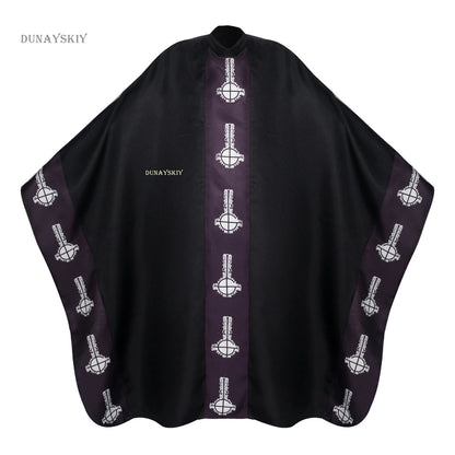 Medieval Papa Cape Emeritus Costume Middle Ages Black Cloak with Hat Full Set for Adult - Costume / M